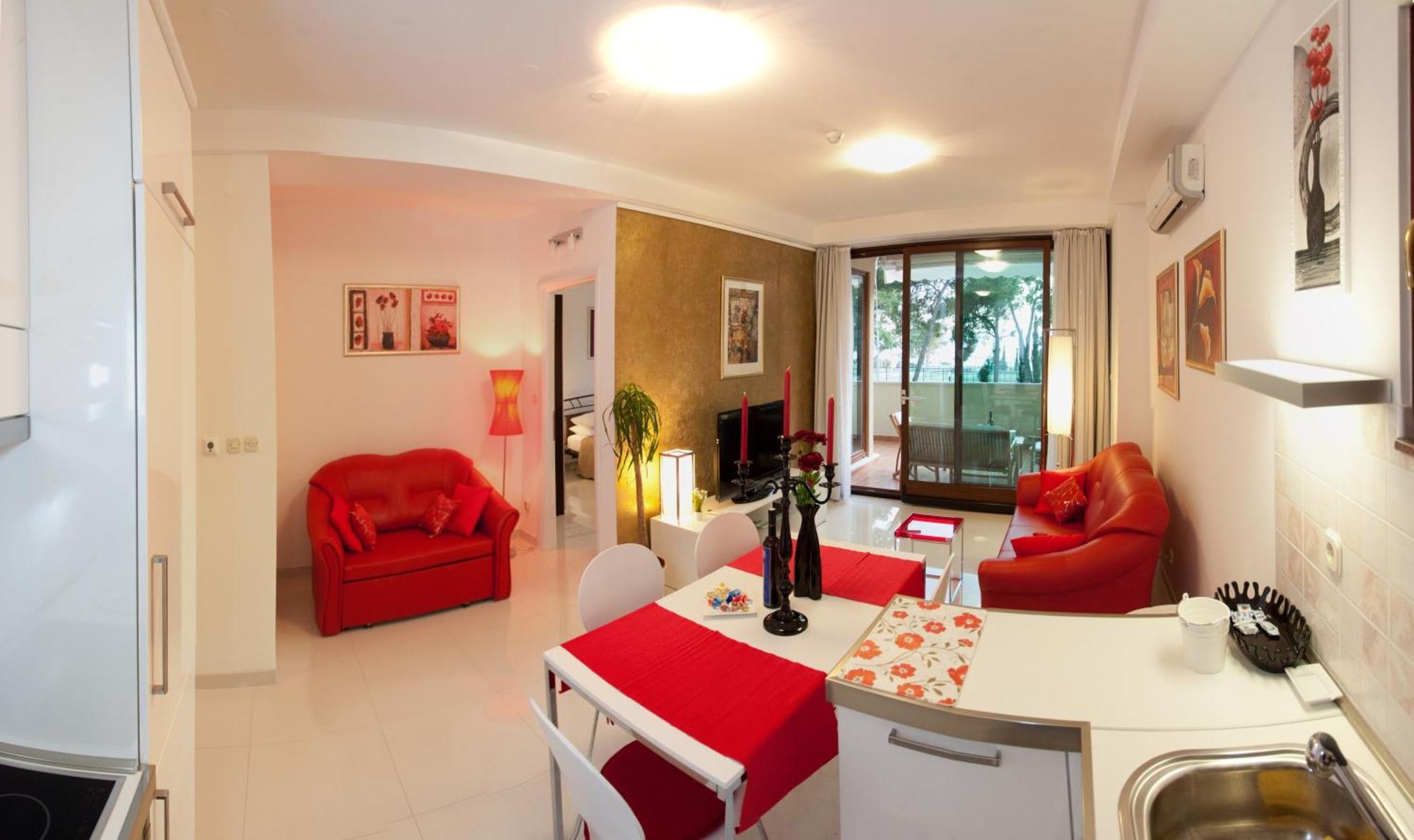 Residence Apartments Anamaria Podstrana Exteriér fotografie